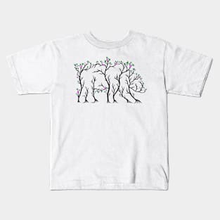 Bear Trees Kids T-Shirt